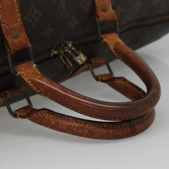 LOUIS VUITTON Monogram Keepall 55 Boston Bag M41424 - Picture 7 of 16
